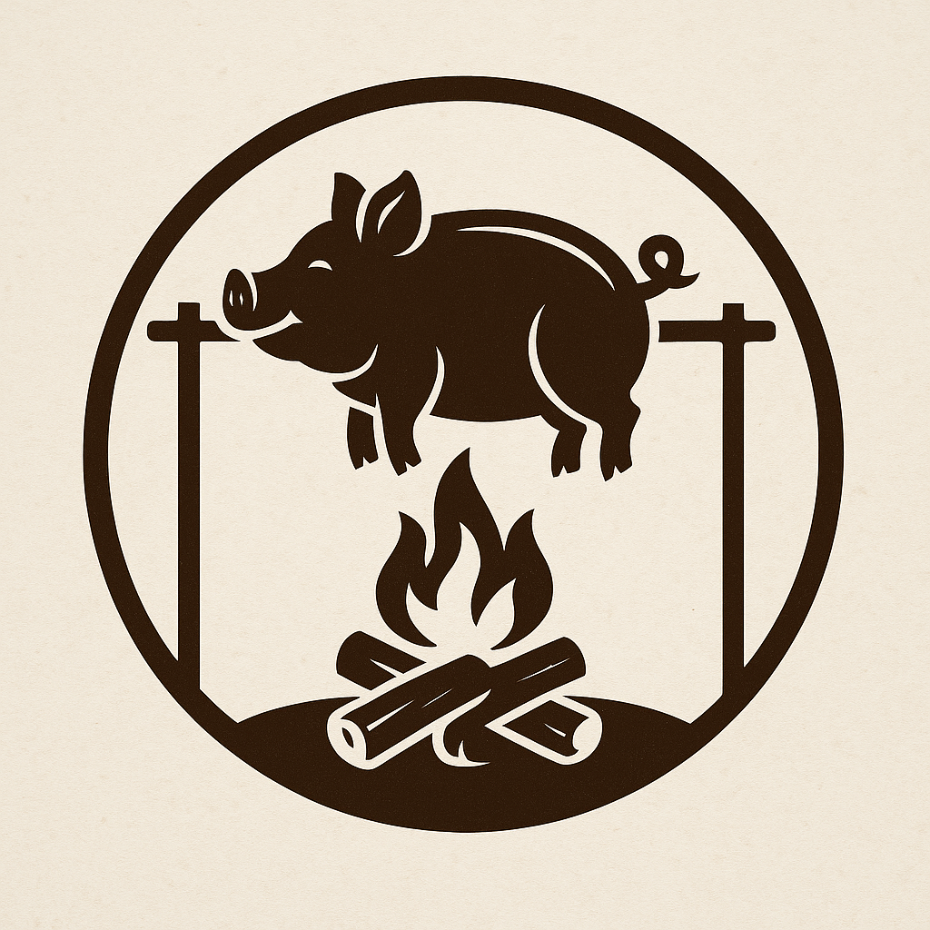 Lyon Farm Pig Roast Logo Lyon Farm Pig Roast Logo